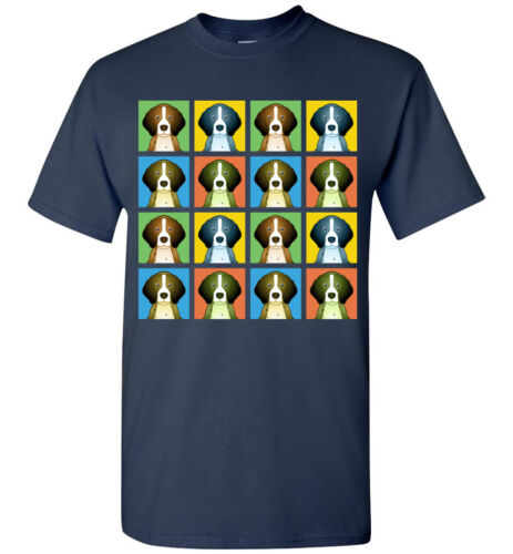 Pointer Dog Cartoon Pop-Art T-Shirt Tee Men Women Youth Tank Short Long Sleeve