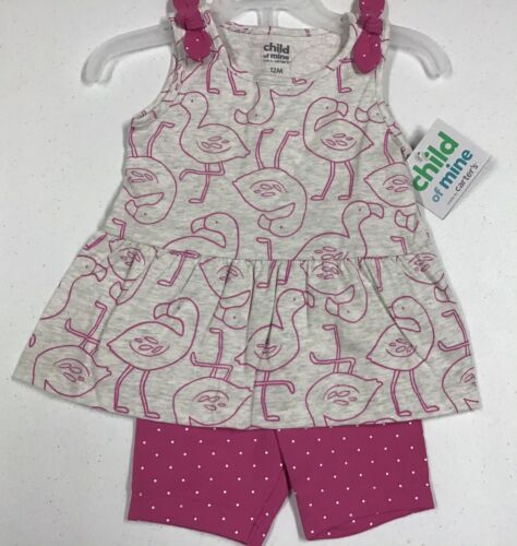 Size 24Months NWT Details about   Carters Child Of Mine Girls 2pc Shorts & Shirt Set 