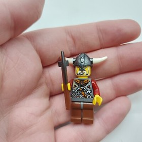 Lot Of 4 Lego Vikings Minifigures 7019 Castle Kingdoms Fantasy Free Shipping 3C