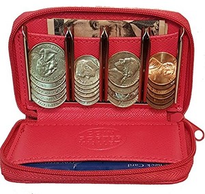 Coin Sorter Wallet Coin Purse Wallet With Coin Sorter - Quick Change On The Go