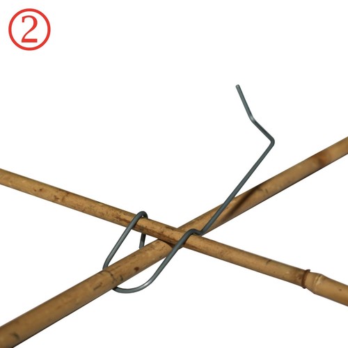DIY Spalier Klammern für Rankgitter Rankhilfe Rankgerüst Kletterhilfe Spaliere