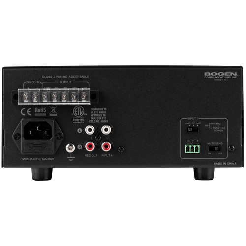 Bogen CC4021 Compact 2-Input 40W Commercial Mixer-Amplifier