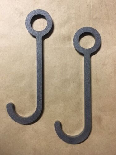 AR500 8/" Steel Target 1//2/" Pendre Crochet 3//4/" SCH40 Tuyau 1/" Set de 2pc USA made!!!
