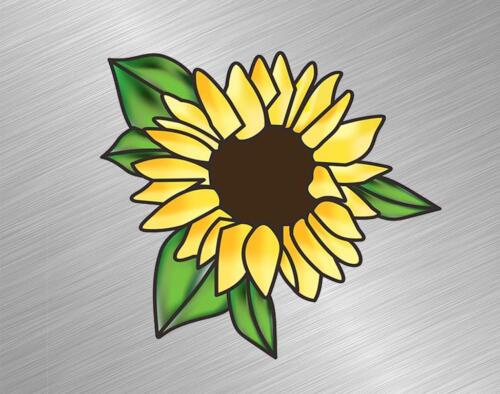 Sonnenblume Vinyl Aufkleber Auto Truck Glasmalerei Blumenmädchen Lilly 