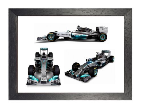 F1-6 Mercedes 2014 F1 Motivation Formula Sport Lewis Hamilton Racing Poster