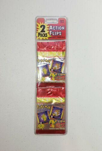 New & Sealed Details about   Pokemon Action Flipz 2-Pack Booster Blister 