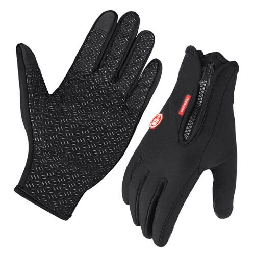Men Women Winter Warm Windproof Waterproof Thermal Touch Screen Gloves MittenLD