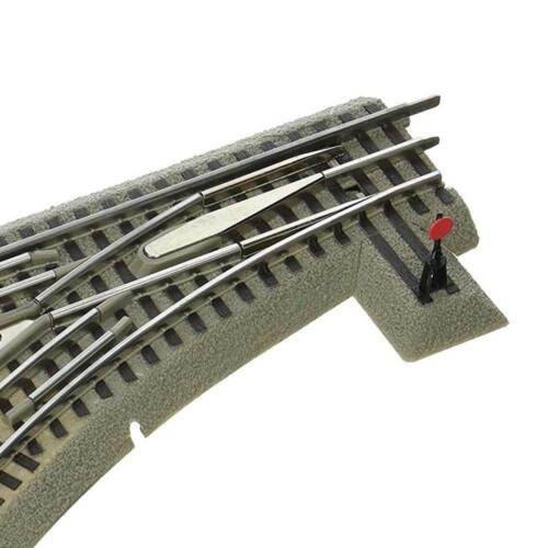 Lionel Trains O-Gauge Fastrack O36 Manual Left /& Right Hand Switch Track Pieces