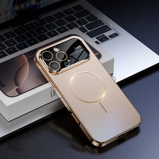 Magsafe Hülle Für iPhone 17 16 15 14 13 Pro Max AG Handy Kamera Schutz Case Etui