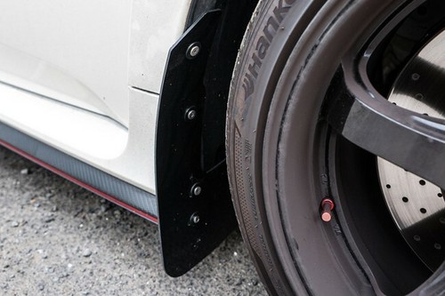 Rally Armor Mud Flaps For Honda 2017-2019 Civic Type R Dark Grey Logo