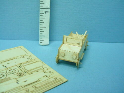 Germany Holzkunst Dollhouse Miniature Truck Kit 1/144th Scale #M201 Va 