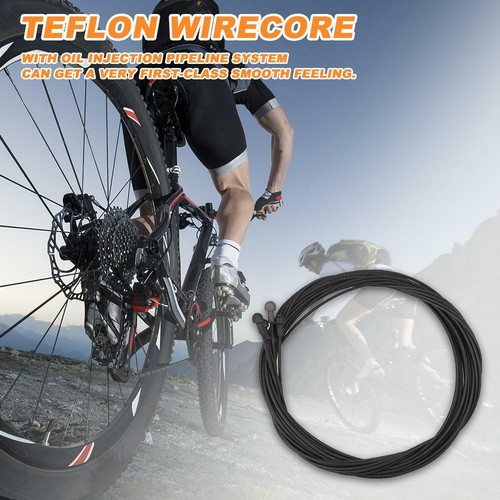 Bike Teflon Wire Core Front Rear Derailleur Brake Inner Shifting Cable Line