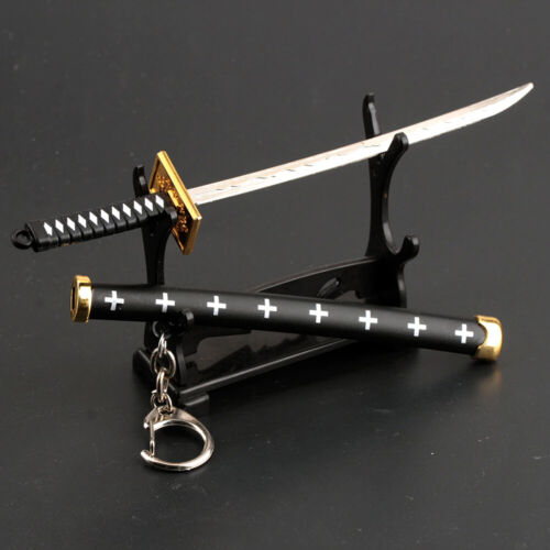 Mini Katana Samurai Sword  //// Keyring Holder Resin Stand Display Rack Two Tier