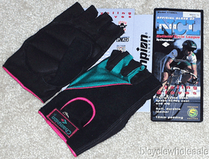 Champion Open doigt Cyclisme Gants//Large Jade neuf!