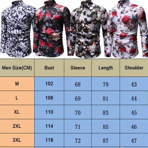 UK New Mens Long Sleeve Shirt Button Up Business Work Smart Formal Dress Top
