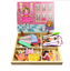 Toys Kids Gift Magnetic Cut Animal Jigsaw Puzzle Drawing Board Games Birthday
