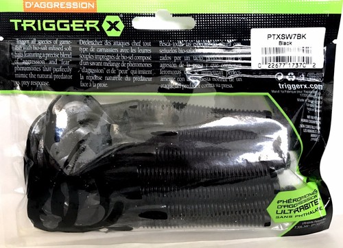 Trigger X Swimming Soft Worm Ultrabite Lure Choice of Color Size One Package
