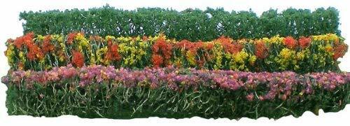 8/PK NEW 95510 JTT SCENERY PRODUCTS HO Scale  HEDGES 5" x 3/8" x 5/8" 