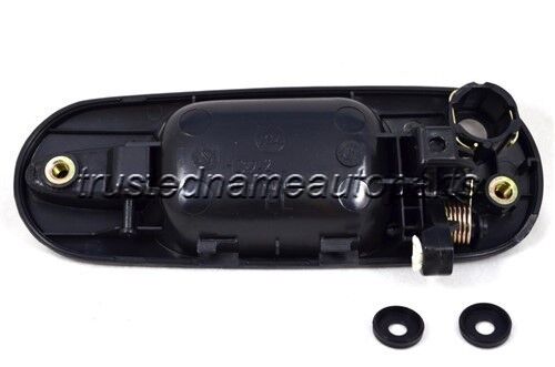 fits Honda CRV Outside Exterior Door Handle Front Left Driver Black Smooth