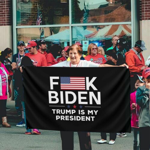 Biden Sucks Flag Impeach Banner Joe Vote Trump 2024 Maga Wholesale 3x5 ft 