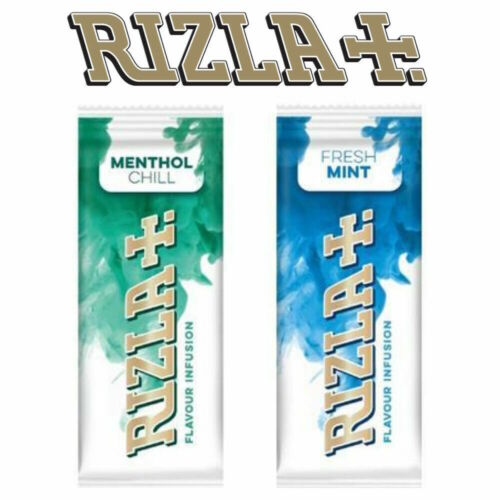 NEW Rizla Flavour Cards Card x5 Infusions of Fresh Mint or Menthol Chill rollies
