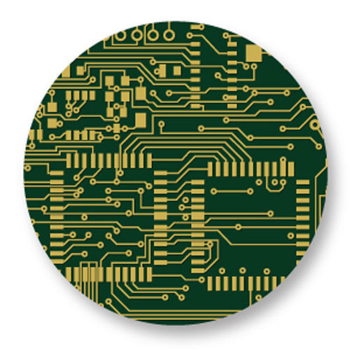 Magnet Aimant Frigo Ø38mm Image Circuit Imprimé 