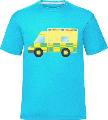 Toddlers Ambulanza BUBBLE Cartoon T-shirt