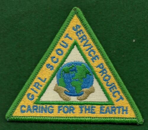 VINTAGE GIRL SCOUT 1992-80th ANNIVERSARY PATCH