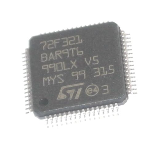 ST72F321BAR9T6 STM IC Microcontrôleur Unité 8BIT 60 KO Flash 64 LQFP 72F321 BAR9T6... 1 Pcs 