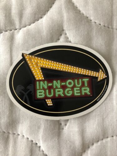 In N Out Burger Bumper Sticker Decal In-N-Out Double Double #innoutburger 