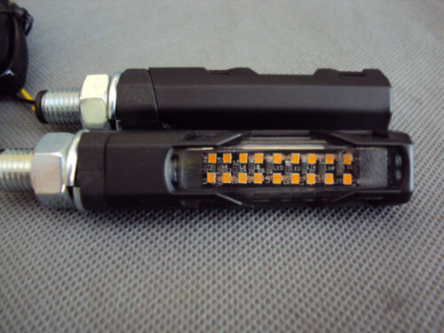 Motorrad LED Miniblinker Dash Lauflichtblinker Sequenzielle sequenz Blinker