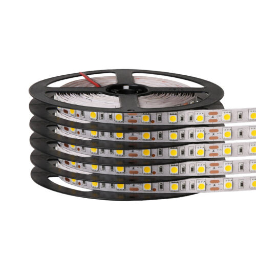 5m-30M LED Streifen Stripe SMD5050 Kaltesweiß Warmweiß Leiste Band Lichterkette
