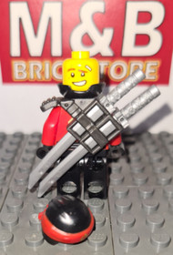 LEGO Ninjago Masters of Spinjitzu Minifigure Kai from Set 70606 #493#