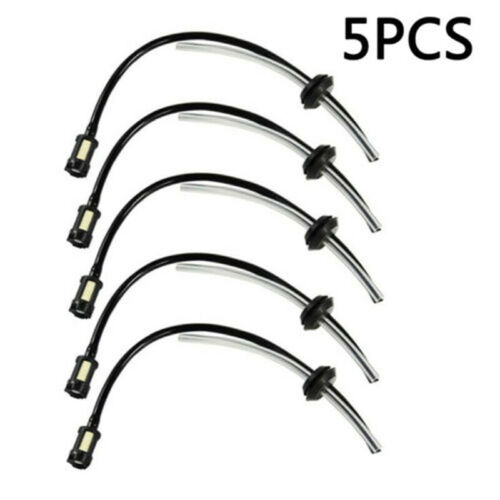5pcs Fuel Hose Petrol Pipe Strimmer Chain Saw Brush Cutter Hedge Trimmer Parts 