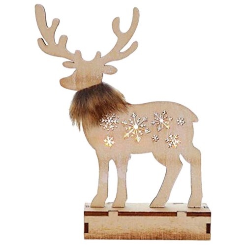 Celebration Christmas Sale Merry Wooden Cute Ornaments Window Holiday Decoration