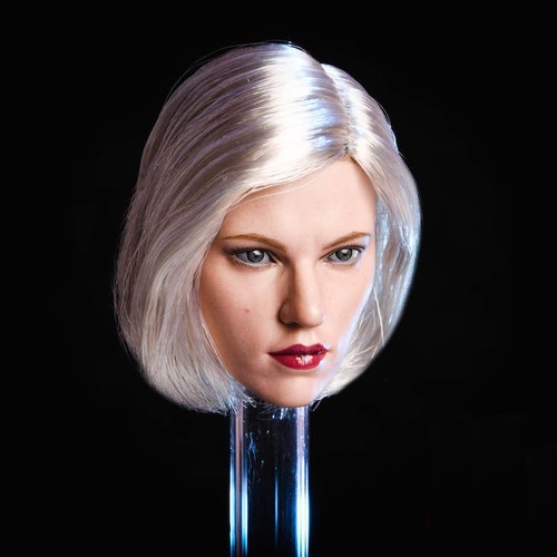 1//6 Scarlett Johansson Black Widow Head Sculpt For 12/" PHICEN Female Figure USA
