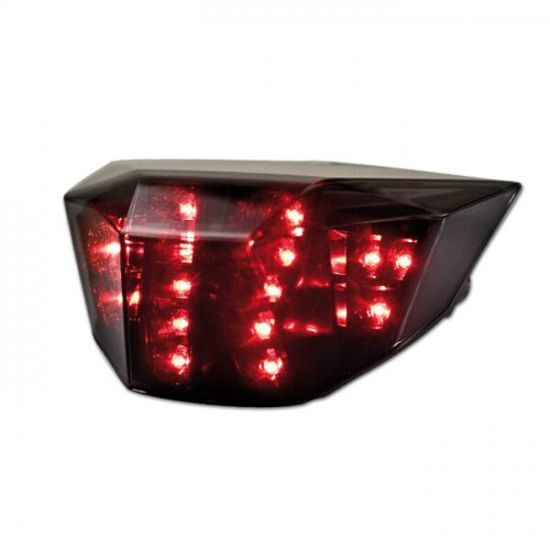 LED luz trasera ktm 690 R Duke 2012 tintadas reflector negro e examinado 243183