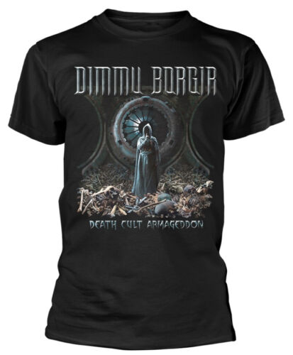 T-shirt-NOUVEAU /& OFFICIEL! DIMMU BORGIR /"DEATH CULT/" Noir