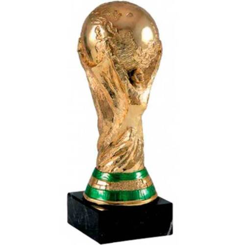 1 Trofeo de fútbol Copa del Mundo 22 cm.