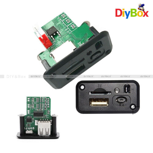 Mini 5V 7-12V MP3 Player Module with USB+IR Remote Controller Player for Car