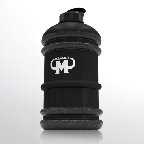 Mammut XXL Trink-Gallone 2,2 L schwarz Trinkflasche Sportflasche Water Bottle . 