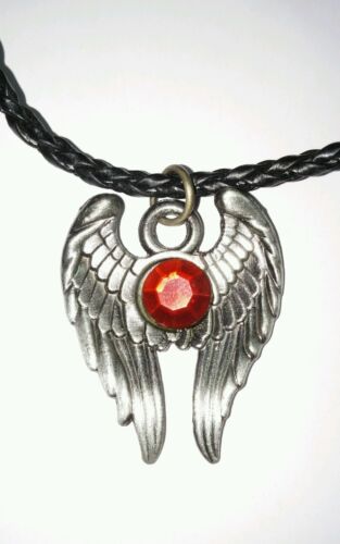 MYSTIC COLLECTION ANGEL WINGS PENDANT Sac Talismans Walking DEAD DARYL NECKLACE