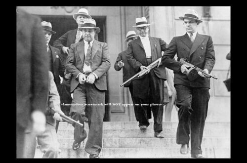 1933 George Machine Gun Kelly PHOTO Great Depression Gangster PROHIBITION-ERA