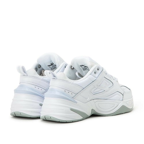 NIKE M2K TEKNO Trainers Casual Fashion Leather Various Sizes White Platinum