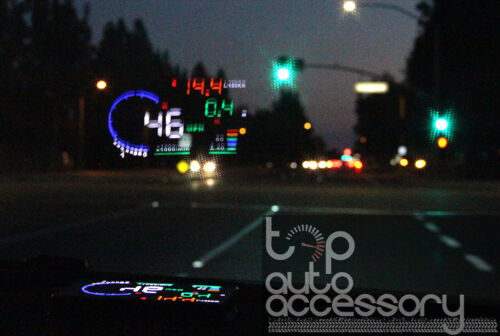 HUD Head Up Display 5.5/" OBD II 2 Speed RPM Warning System for all model Porsche