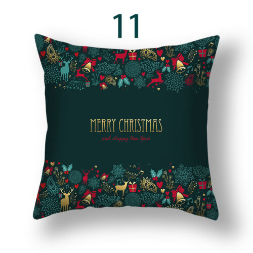 18/'/' Christmas Printed Pillowcase Cushion Cover Xmas Home Sofa Festival Decor
