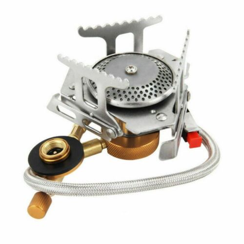 3500W Outdoor Picnic-Gas Burner Portable Backpacking Camping Hiking Mini Stove 