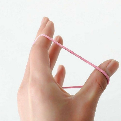 100X Elastic Rope Women Girl Kid Hair Ties Ponytail Holder Head Band Hairbands
