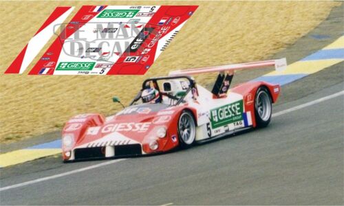 Calcas Ferrari 333SP Le Mans 1998 1:32 1:43 1:24 1:18 slot decals