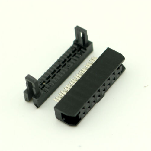 Paso de 10Pcs 2 mm 2.0 mm 2x8 Pin 16 Pin conector de desplazamiento del aislante FC hembra Conector de Cable de Zócalo de encabezado